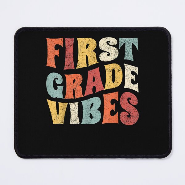 Item preview, First Grade Vibes Funny Back To School Cute Teacher Student  designed and sold by aumarian.