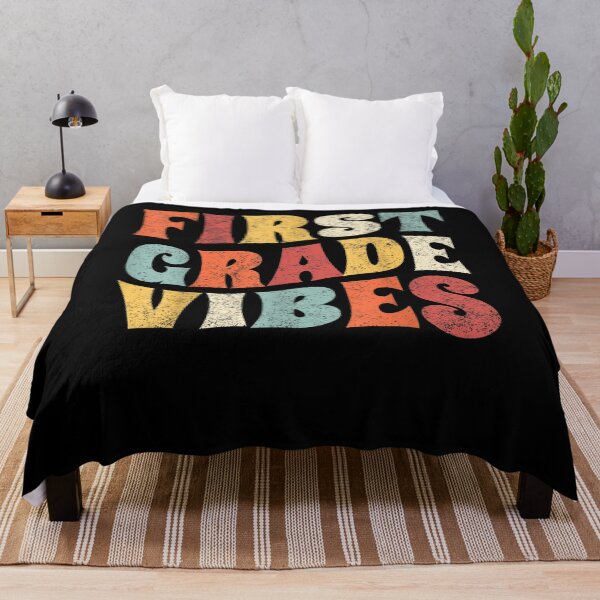 Item preview, First Grade Vibes Funny Back To School Cute Teacher Student designed and sold by aumarian.