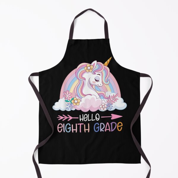 Item preview, Hello 8th Grade Unicorn Rainbow Cute Unicorn Back To School designed and sold by aumarian.