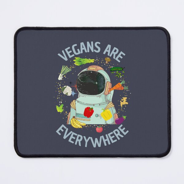 Item preview, Vegetables in Space - Vegans are everywhere designed and sold by Lauraloris.