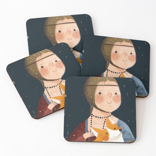 Item preview, Lady with err...it's a corgi! designed and sold by lisasaputra.