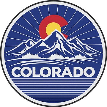 Artwork thumbnail, Colorado Travel Sticker by ericbracewell