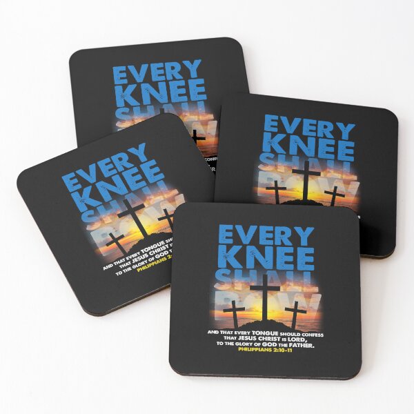 Item preview, Every Knee Shall christian faith god jesus designed and sold by elizabethdawnn.