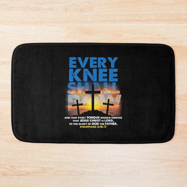 Item preview, Every Knee Shall christian faith god jesus designed and sold by elizabethdawnn.