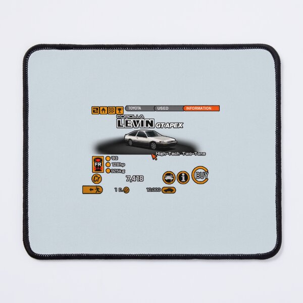 Item preview, Gran Turismo 2 Used Car Purchase Screen Toyota Corolla designed and sold by HINDEWIND.