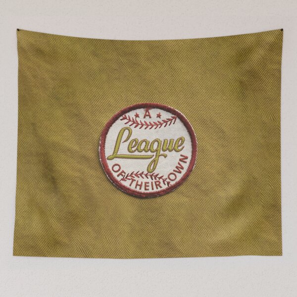 Item preview, A League Of Their Own patch (mustard) designed and sold by RainbowCraft.