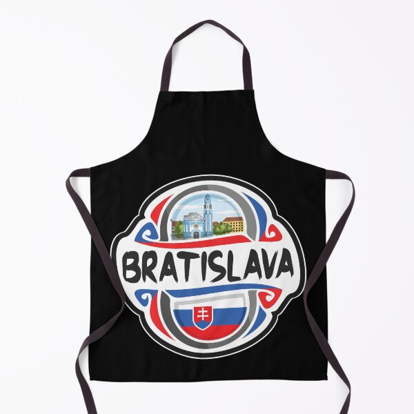 Item preview, Bratislava Slovakia Flag Badge Travel Souvenir Stamp designed and sold by TeeHome.