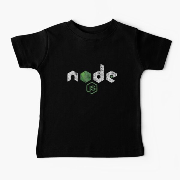 Vintage Distressed NodeJS JavaScript Programmer