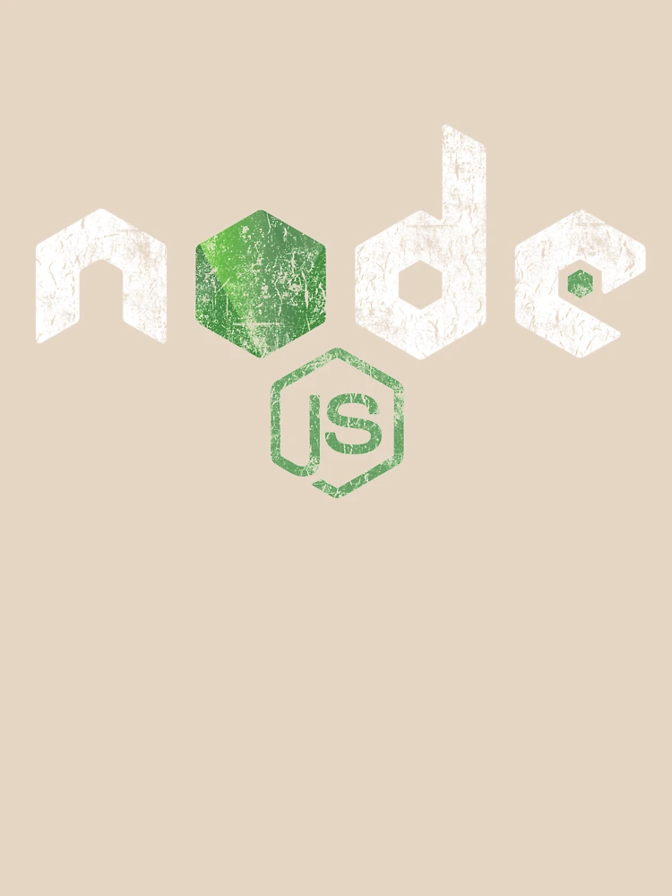 Imagen 4 de 4, Camiseta ancha con la obra Programador JavaScript JavaScript de NodeJS apenado vintage, diseñada y vendida por vladocar.