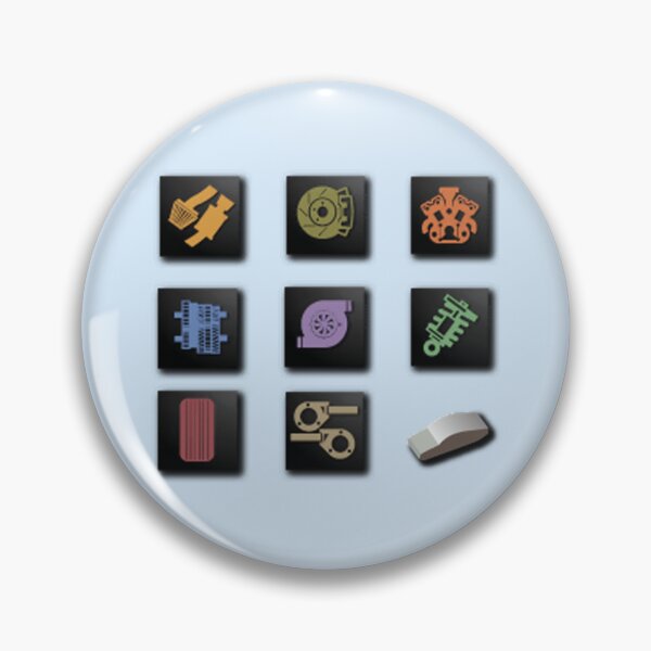Item preview, Gran Turismo Tuning Shop Icons   designed and sold by HINDEWIND.