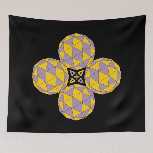 Item preview, Icosahedron Star (Y&V) designed and sold by createVisions.