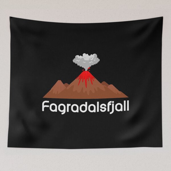 Item preview, Fagradalsfjall Iceland Volcano Eruption 2022 designed and sold by MagicBoutique.