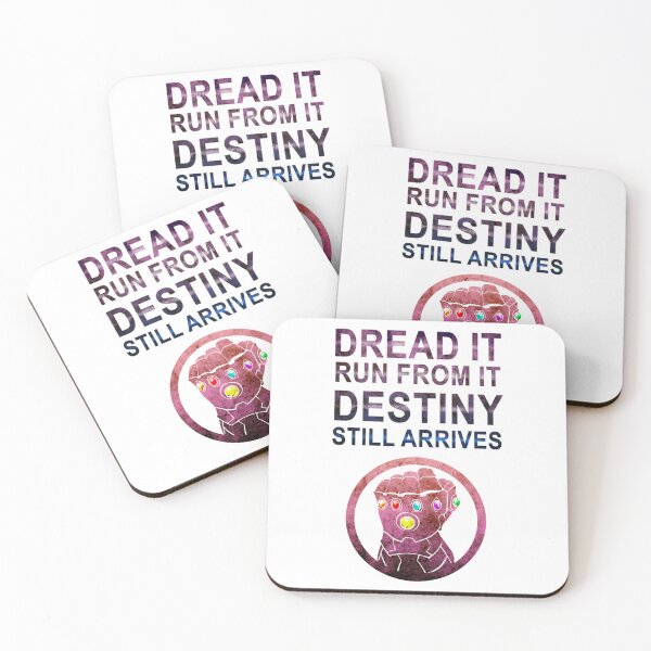 Item preview, Dread it run from it Destiny still arrives, funny, cool, superhero, hero, movie, film designed and sold by April Gutmann.