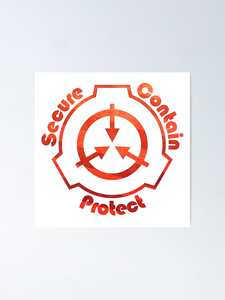 SCP Foundation Logo Poster for Sale by EmthelRackem