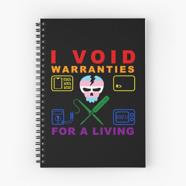Item preview, I VOID WARRANTIES FOR A LIVING - LGBTI designed and sold by Jilles Groenendijk.