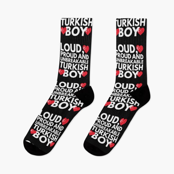 Item preview, I am Turkish Boy Loud, Proud and Unbreakable designed and sold by HelloFromAja.