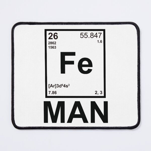Item preview, Fe (Iron) Man designed and sold by April Gutmann.