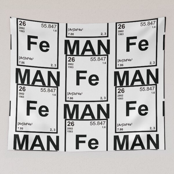 Item preview, Fe (Iron) Man designed and sold by April Gutmann.