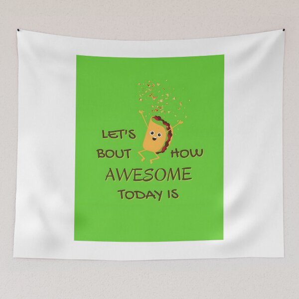 Item preview, Lets Taco Bout Poster designed and sold by spangzawiatruq.