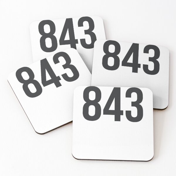 Item preview, 843 Sticker designed and sold by Landry347.