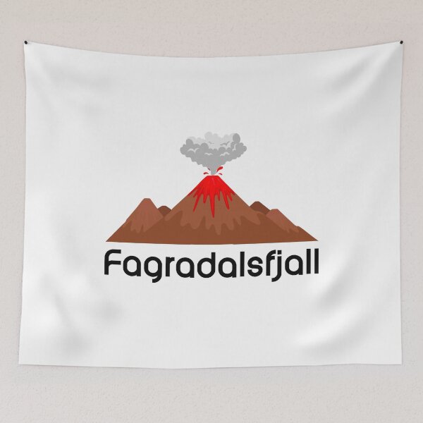 Item preview, Fagradalsfjall Iceland Volcano Eruption 2022 designed and sold by MagicBoutique.