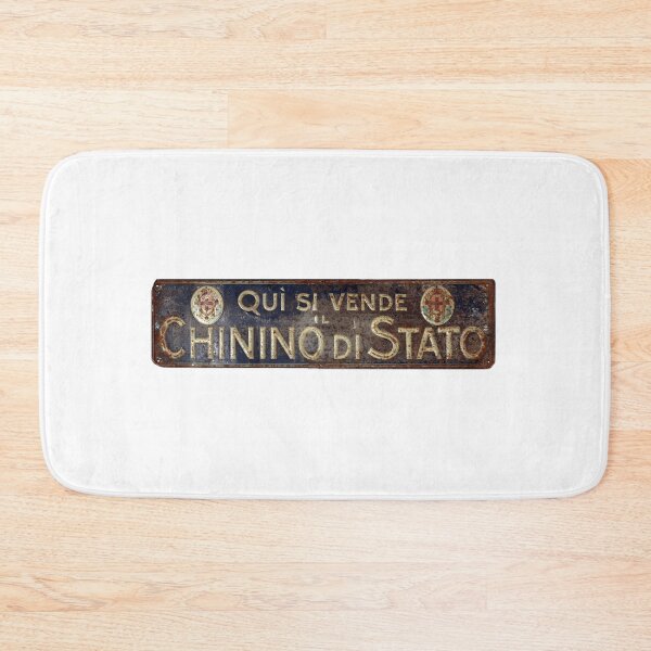 Item preview, "Quì si vende Chinino di Stato": Old-Fashioned Advertising designed and sold by TheyCallMeCCV.
