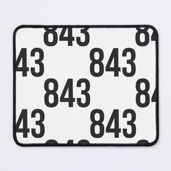 Item preview, 843 Sticker designed and sold by Landry347.