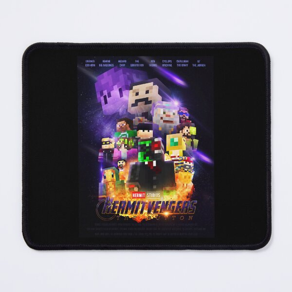 Item preview, Hermitvengers - The Button  Hermitcraft designed and sold by April Gutmann.