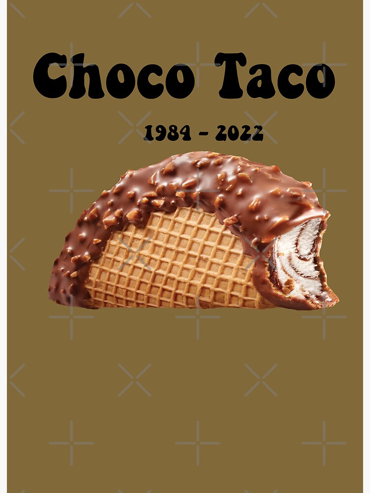 Choco Taco Art Board Print