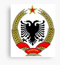 Albania Coat of Arms Canvas Print