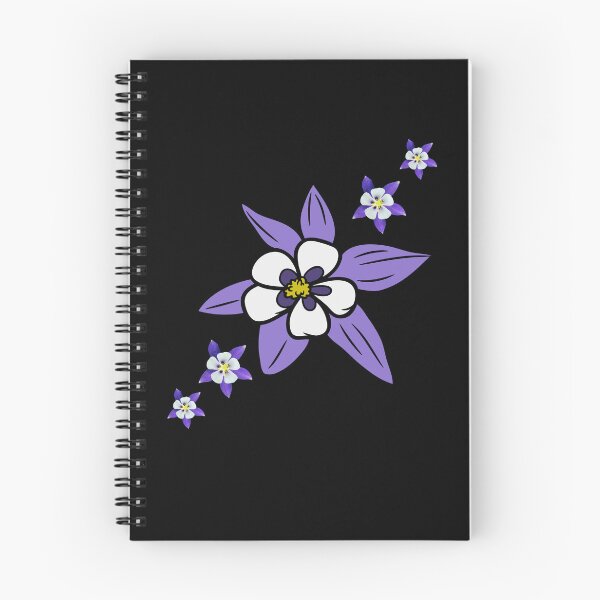 Item preview, Columbine flower designed and sold by The Love Quill.