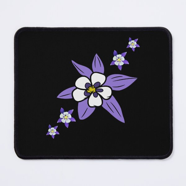 Item preview, Columbine flower designed and sold by The Love Quill.