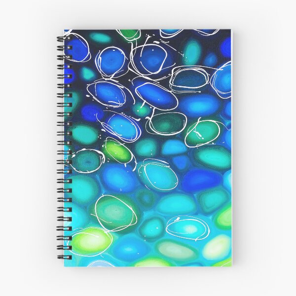 Item preview, Blue And Green Pebbles - Portrait Design. designed and sold by DavidClareArt.