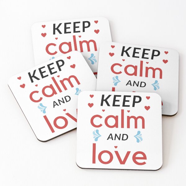 Item preview, KEEP CALM AND LOVE designed and sold by LoveSecrets.