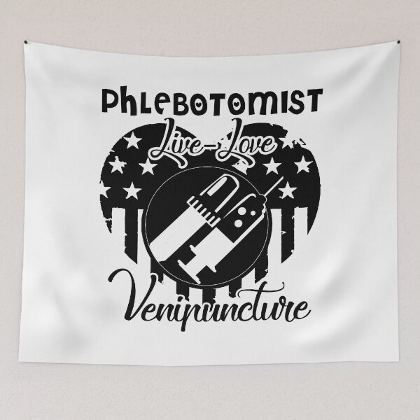 Item preview, Cute Phlebotomist Live Love Venipuncture designed and sold by UnknownArtistt.