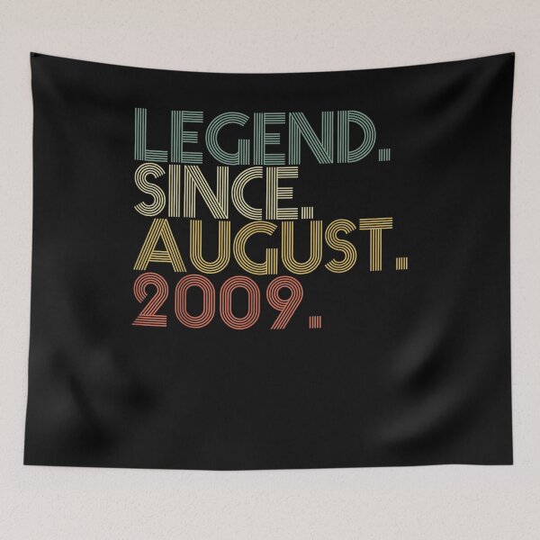 Item preview, Legend Since August 2009 13th Bday Gift 13 Years Old Boys  designed and sold by aumarian.