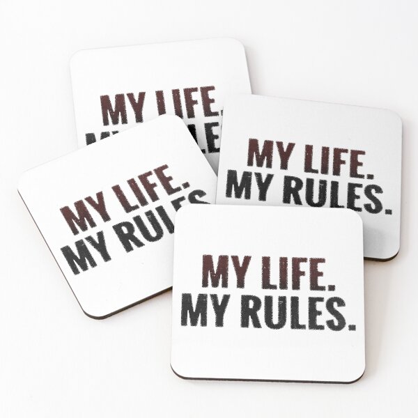 Item preview, My Life My Rules designed and sold by DarioSteck.