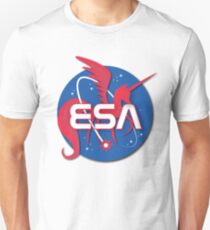 ESA - Equestrian Space Administration (NASA) Unisex T-Shirt