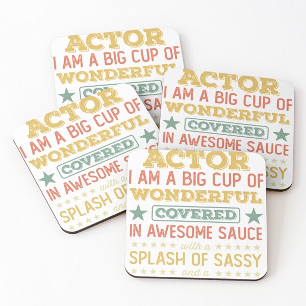 Item preview, I'm Not Just An Actor, Funny Actor Saying, Vintage designed and sold by LucyPieper.