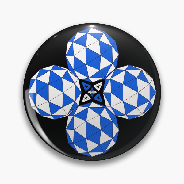Item preview, Icosahedron Star (W&Bg) designed and sold by createVisions.