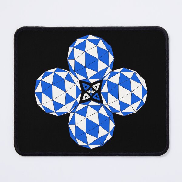 Item preview, Icosahedron Star (W&Bg) designed and sold by createVisions.