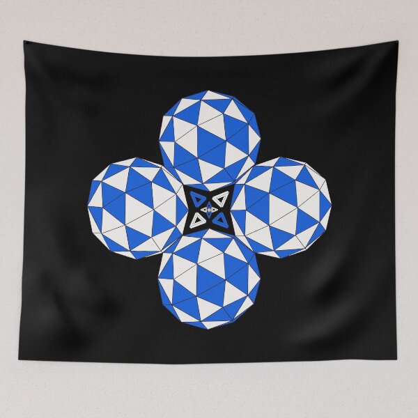 Item preview, Icosahedron Star (W&Bg) designed and sold by createVisions.