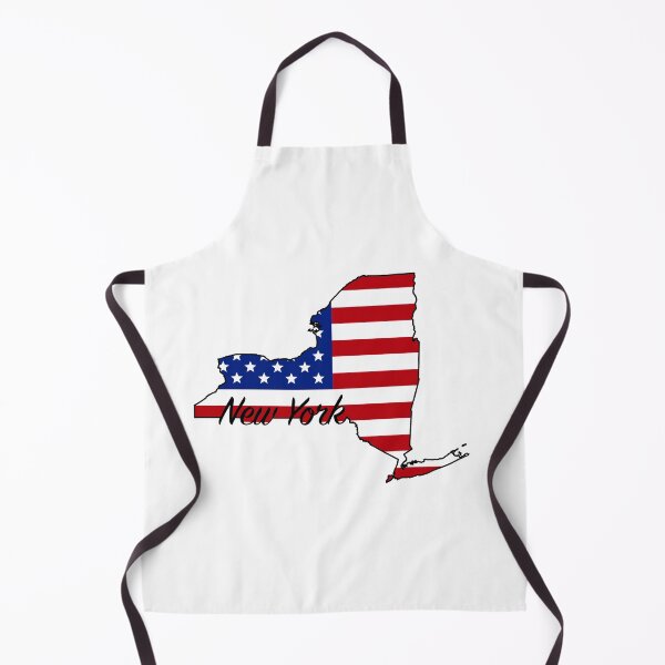 Item preview, New York -- US State (flag-map)  designed and sold by ArchitectGrubb.