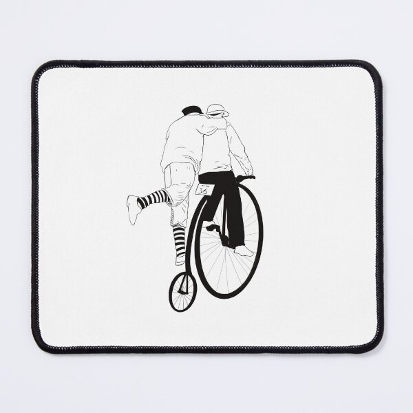 Item preview, Two Men on an Old Classic Bicycle  designed and sold by Thaithanee.