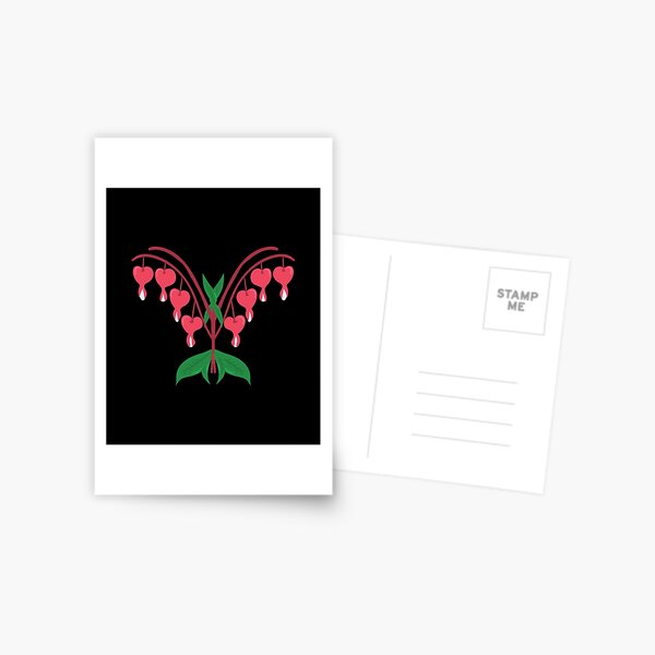 Item preview, Bleeding heart flower designed and sold by The Love Quill.