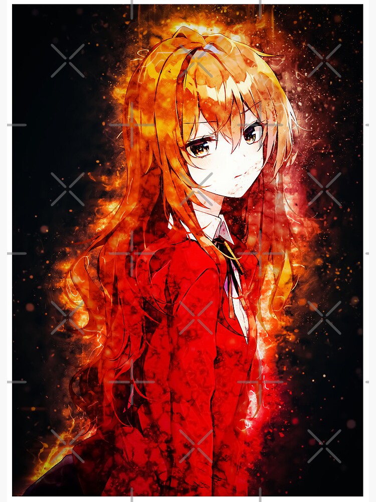 Taiga Aisaka Toradora Fanart Anime Waifu Poster for Sale by Spacefoxart