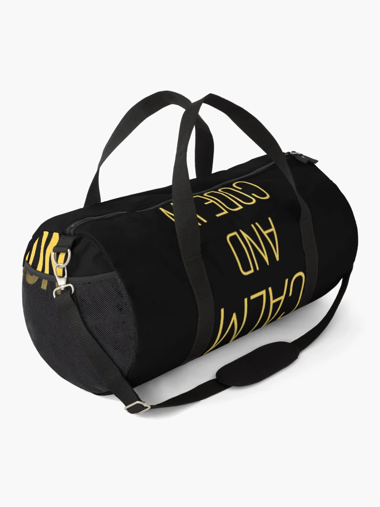 Thumbnail 2 of 3, Duffle Bag, Python Programmer - Keep Calm and Code In Python designed and sold by tashiach4s.