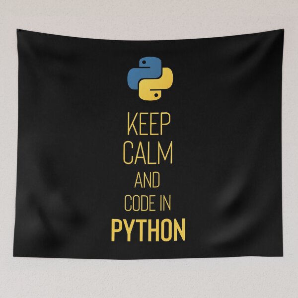 Item preview, Python Programmer - Keep Calm and Code In Python  designed and sold by tashiach4s.