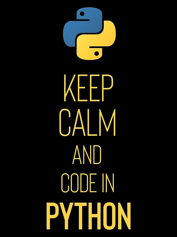 Thumbnail 3 of 3, Scarf, Python Programmer - Keep Calm and Code In Python designed and sold by tashiach4s.