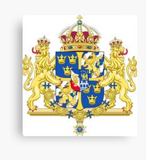 Sweden Coat of Arms Canvas Print